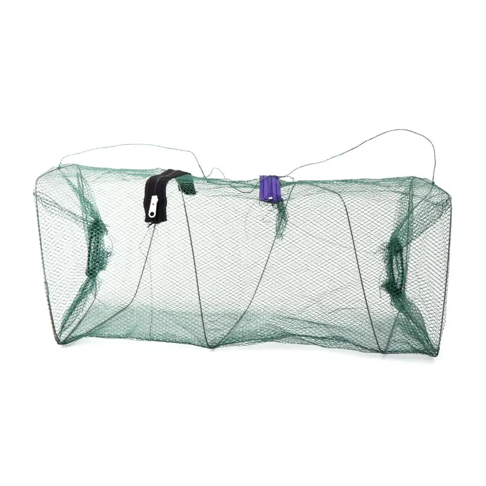 Складная рыболовная сеть краб ловушка для наживки в виде креветки и гольяна