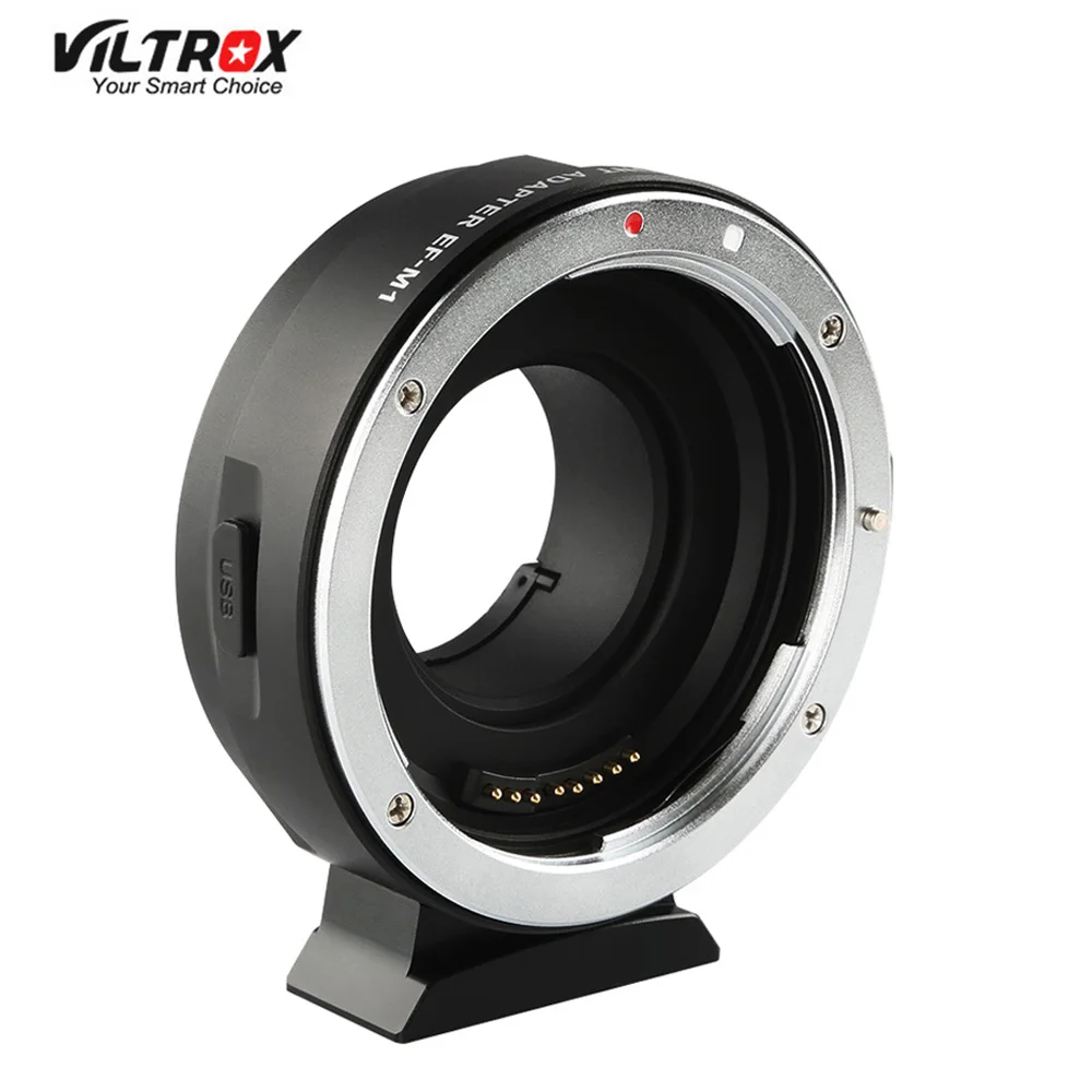 Адаптер объектива Viltrox с кольцевым креплением и автофокусом для Canon EF/4/3 M4/3 Micro
