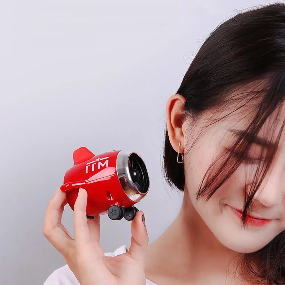 M11 Small Fighter Mini Bluetooth Speaker Portable FM Radio Cars Office USB Aircraft Design Wireless Bass Stereo Audio | Дом и сад