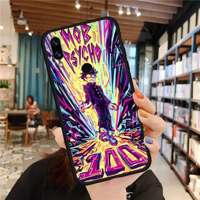 

Mob psycho 100 Phone Case For Xiaomi Redmi Note 4 4x 5 6 7 8 pro S2 PLUS 6A PRO