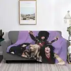 Коллекция, очень мягкое, теплосветильник кое одеяло, музыкальная группа 80-х, металлическая, винтажная, пестрая, Никки, Sixx, в стиле ретро, жесткий, тяжелый металл