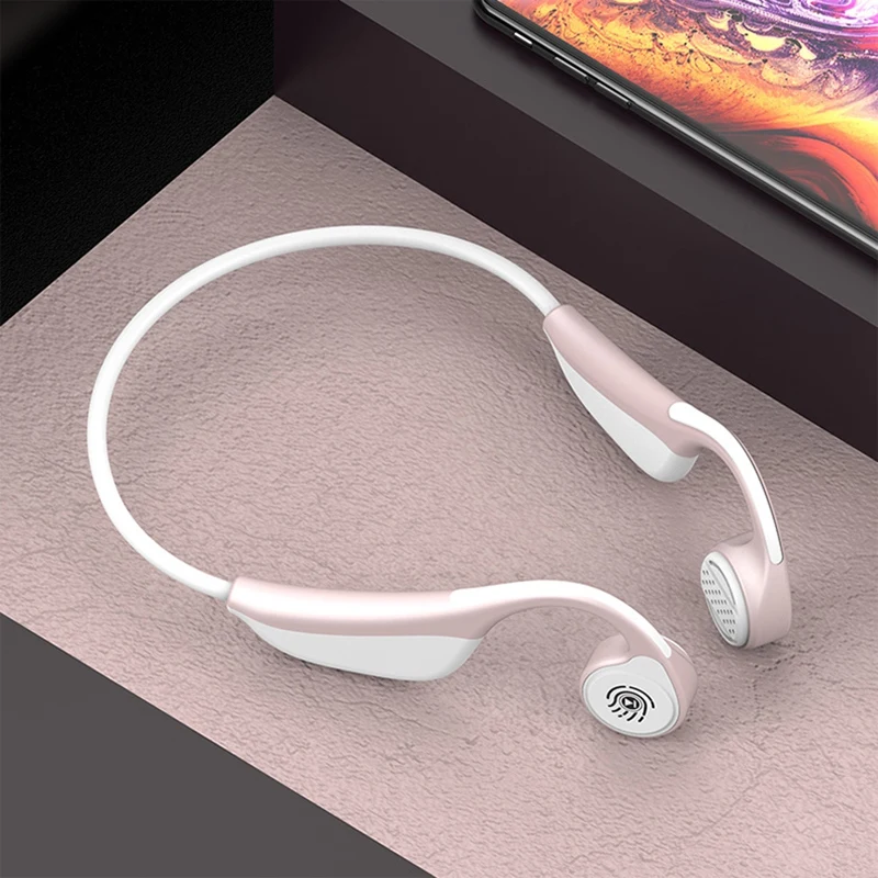 Костной проводимости наушники Водонепроницаемый Bluetooth 5 0 открытый ухо