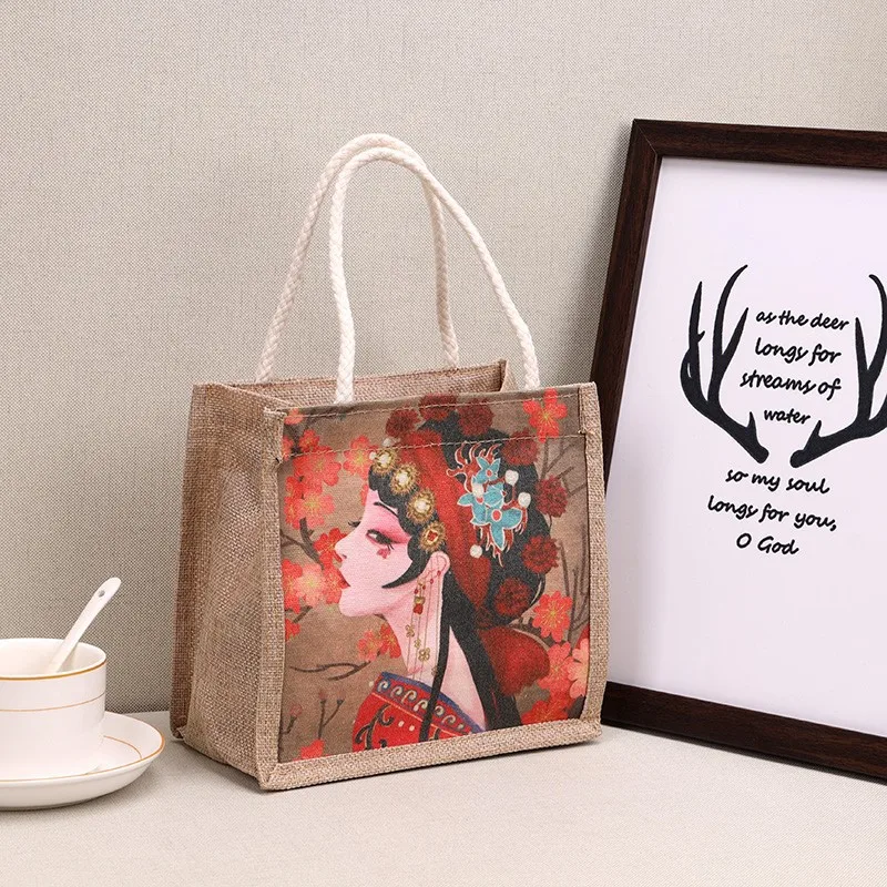 

New fashion Catone Cute Animal Canvas Bag Women's Bag 2021 Women's portable Shopping bag