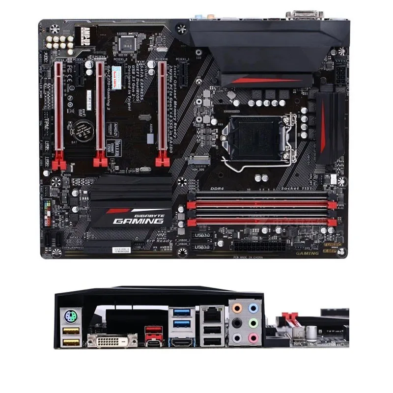 Материнская плата для ПК Gigabyte GA Z270-Gaming 3 USB3.0 M.2 Nvme SSD LGA 1151 DDR4 Z270 | Компьютеры и офис