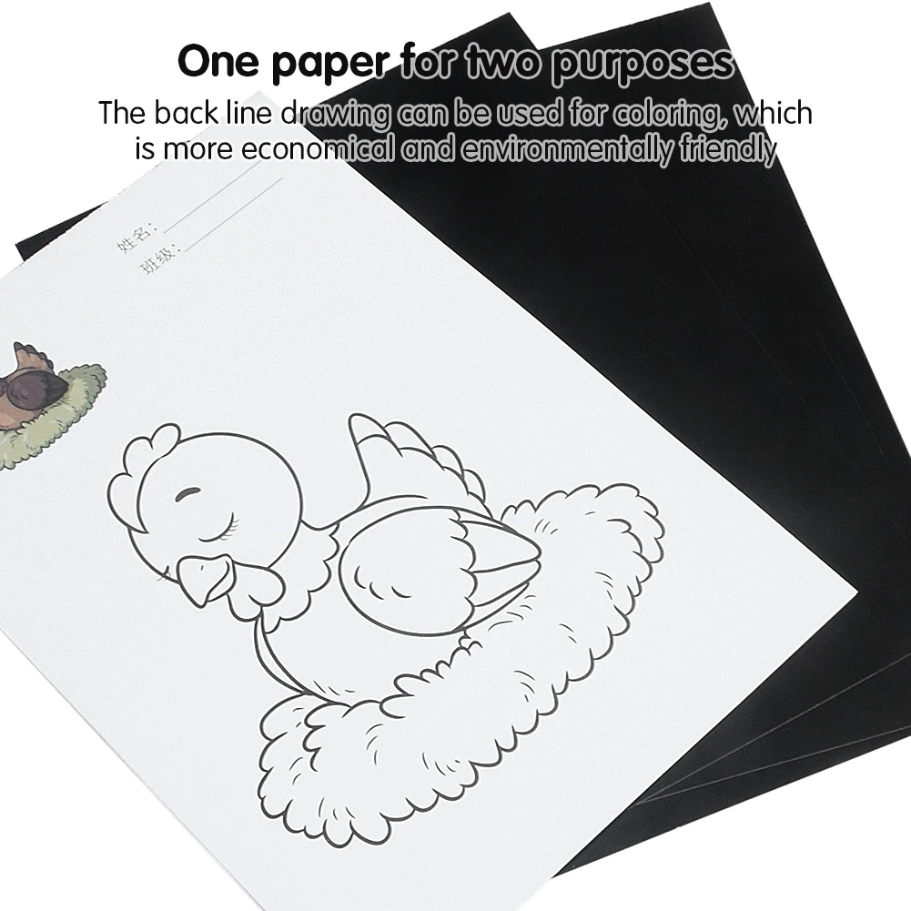 

5 20 30 40pcs 25.8x18cm Painting Papers Magic Rainbow Color Scratch Art Cards Drawing Sticks Kit DIY Drawing Toys For Kids