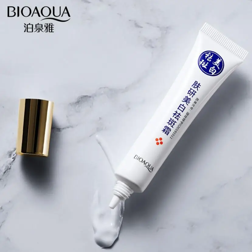 BIOAQUA Blemish Cream Pure Skin Anti Acne Scar Cream Freckles Acne Pimple Scar Dark Spots Removal Skin Whitening
