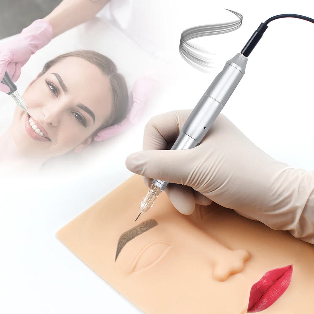 BMX машина для перманентного макияжа роторная тату машинка ручка Dermographe набор