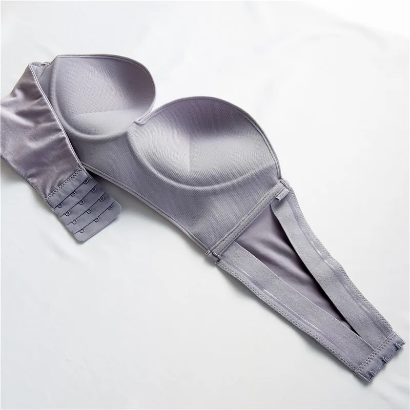 Женские Невидимые бюстгальтеры с застежкой спереди сексуальный бюстгальтер пуш