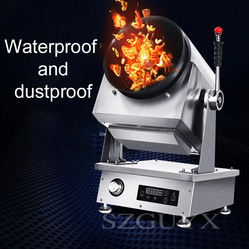

Non Stick Multifunction Intelligent Electric Automatic Cooking Machine Frying Pot Electromagnetic Wok Automatic Cooking Machine