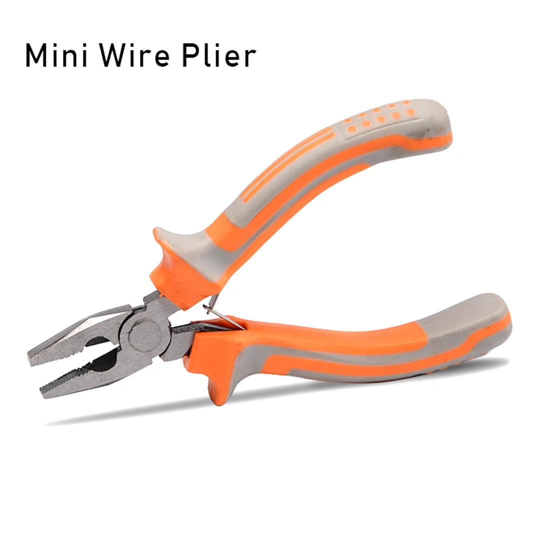 

Mini Pliers Set For Jewelry Making Crafts Fixing Rubber handle Work End/side