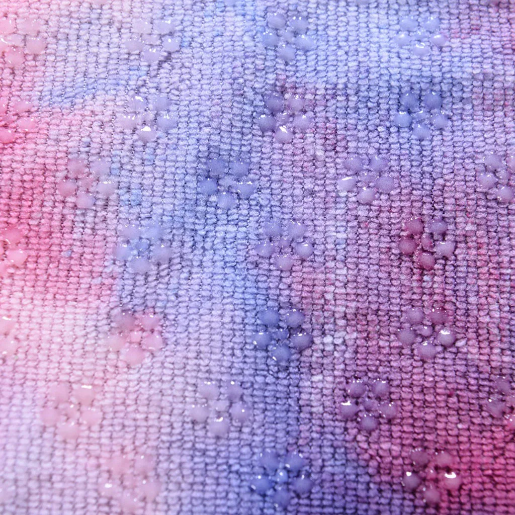 Модный Коврик для йоги с градиентом нескользящее полотенце коврик из микрофибры