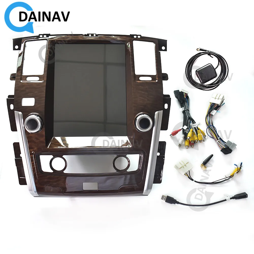 

Vertical Touch Screen Car Multimedia Player GPS Navigation Head Unit For Nissan Patrol 2013 2014 2015 2016 2017 Car Stereo Radio