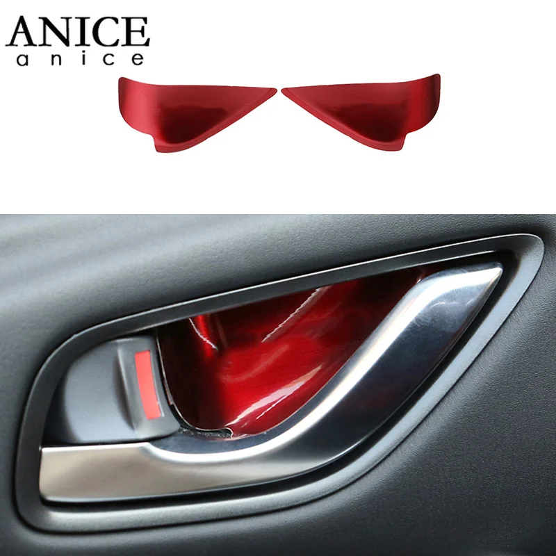 Обшивка каркаса для внутренней двери автомобиля нержавеющая сталь красная Mazda MX 5