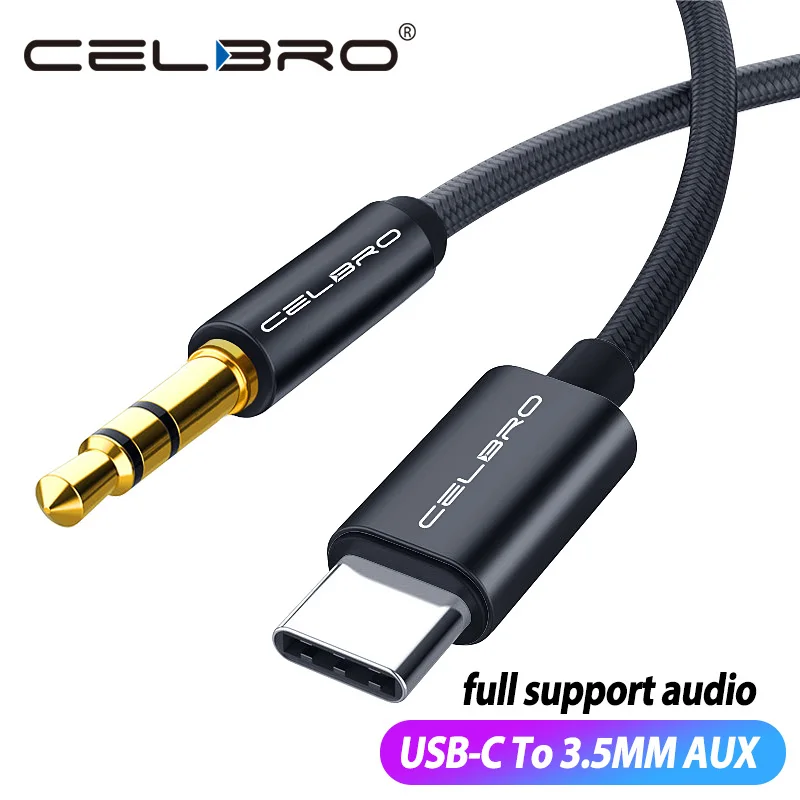 Аудиокабель Usb Type C со штекером 3 5 мм адаптер для Samsung s21 20 Huawei Xiaomi шнур AUX
