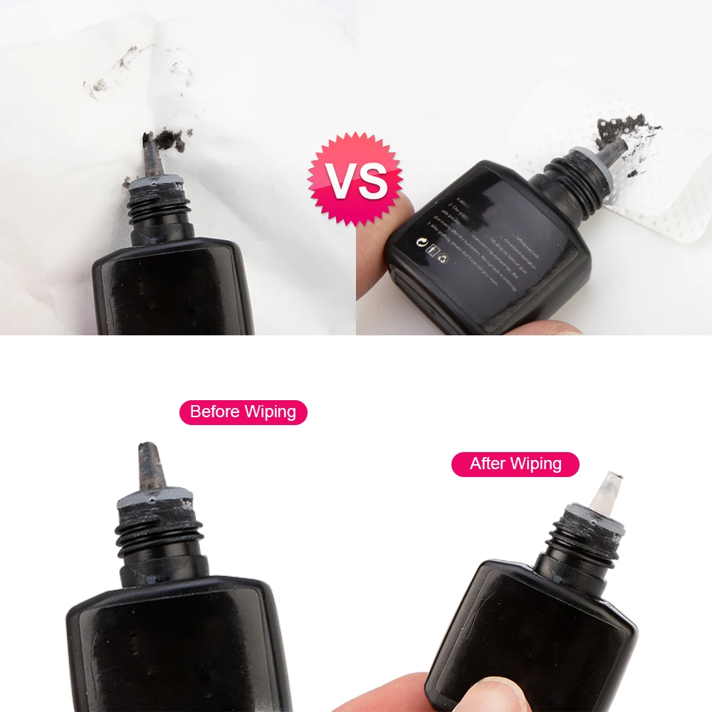 200 шт. салфетки для снятия клея ногтей | Красота и здоровье