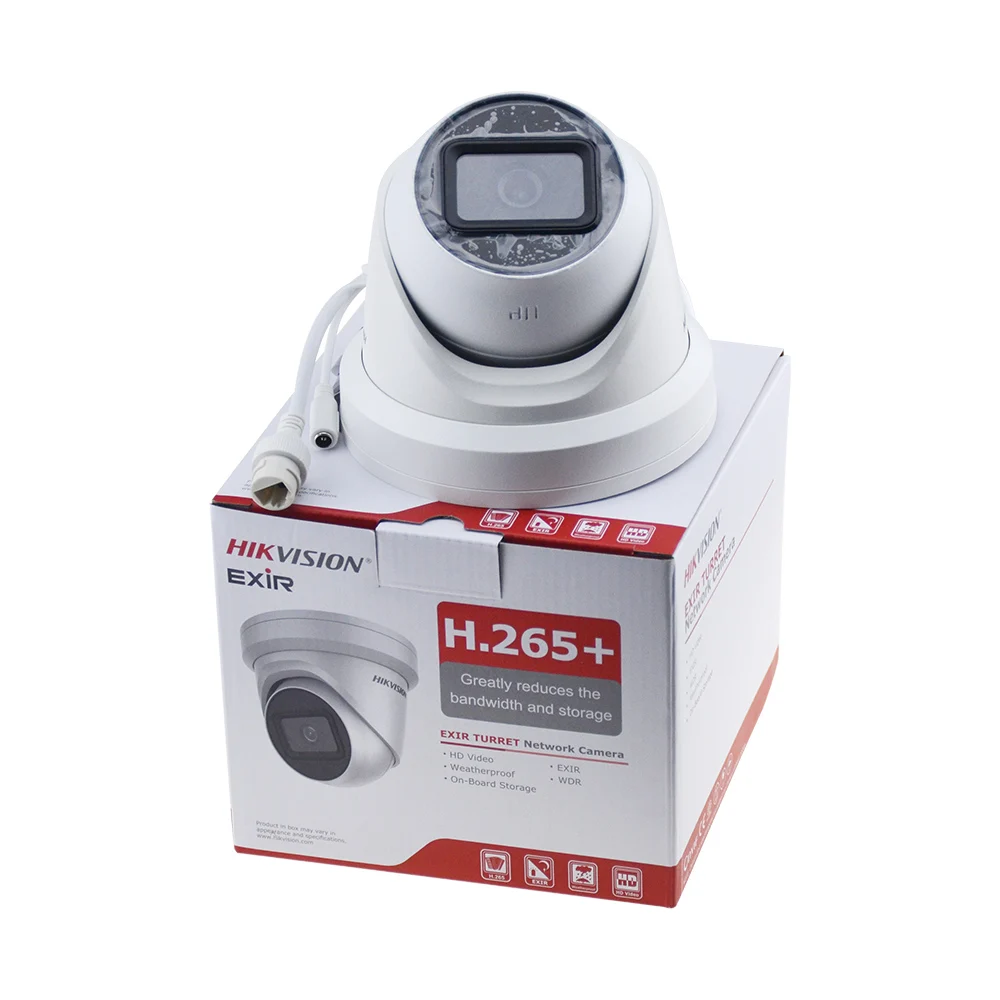 Hikvision оригинальная IP камера DS-2CD2385G1-I 8MP сетевая CCTV H.265 безопасности POE WDR SD слот для