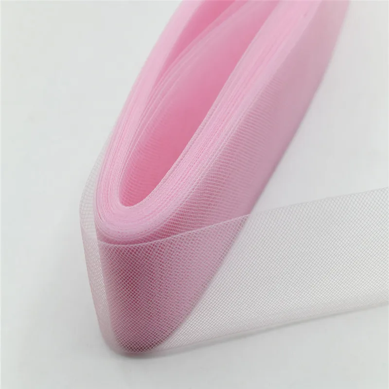 light pink 3 см, 8 см, цветная плетеная ткань из конского волоса, Свадебный вуалет кринолин для платьев, шляп, аксессуары, 100 ярдов, мягкая жесткая ткань для выбора - Цвет: light pink