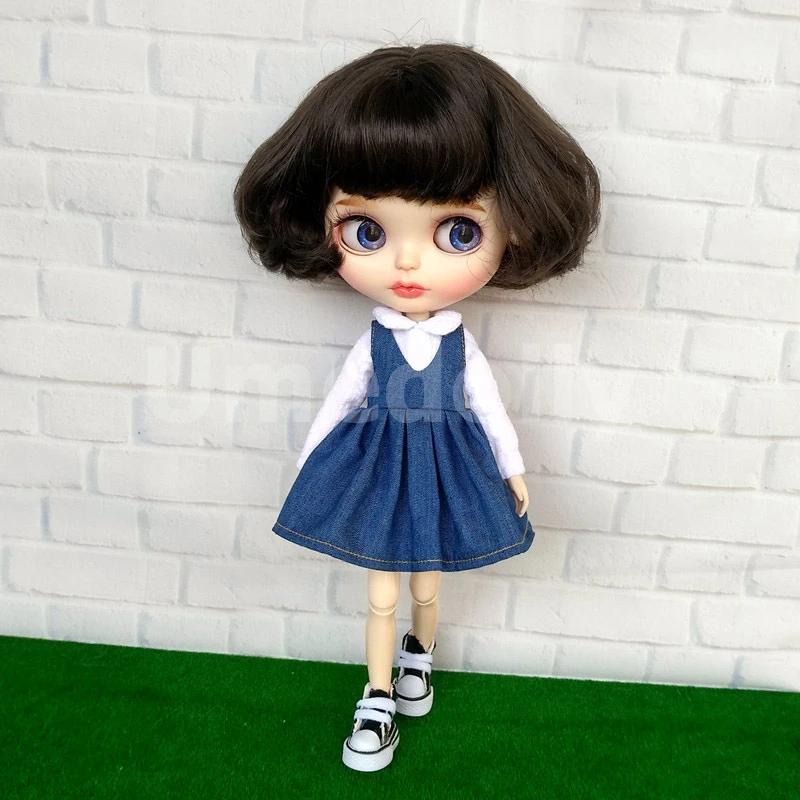 1 шт. милое студенческое платье для Барби OB24 Obitsu 27 Blyth 1/6 BJD кукла одежда аксессуары