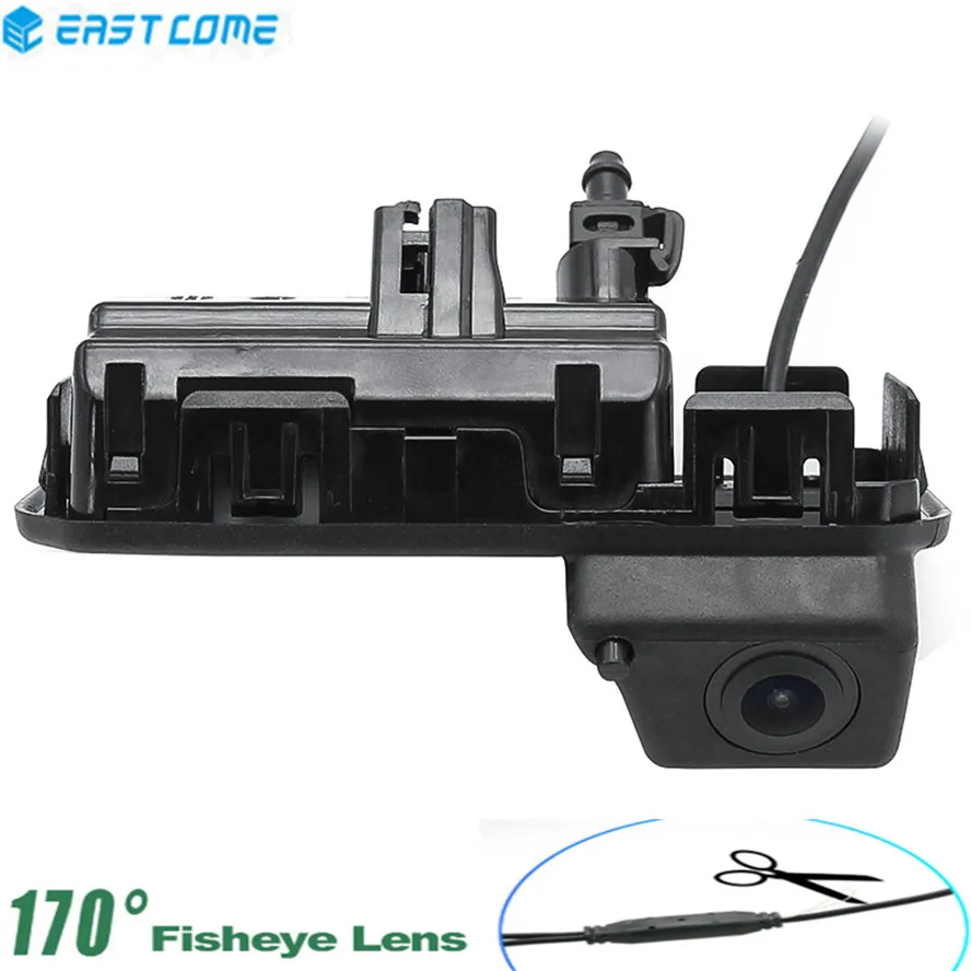 

1080P камера ночного видения, камера заднего вида, ручка багажника, камера заднего вида ForAudiQ2 Q3 Q5 A5 A6VW Passat Bora ForSkoda karoq Kodiaq