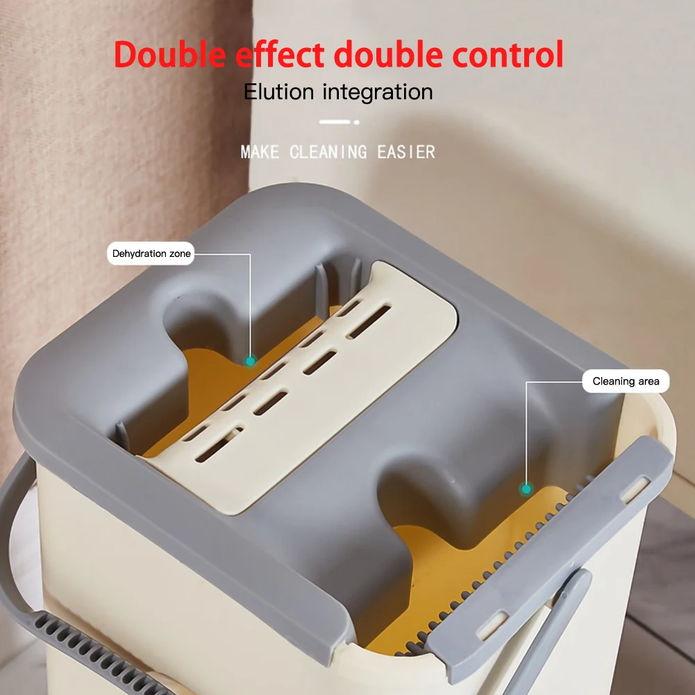 Плоская Швабра для дома без рук ленивая швабра мокрая и сухая набор очистки