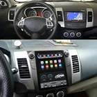 Автомобильный мультимедийный плеер PX6 на Android 9 с Bluetooth и GPS-навигацией для Mitsubishi Outlander 2006 2012, головное устройство в стиле Тесла