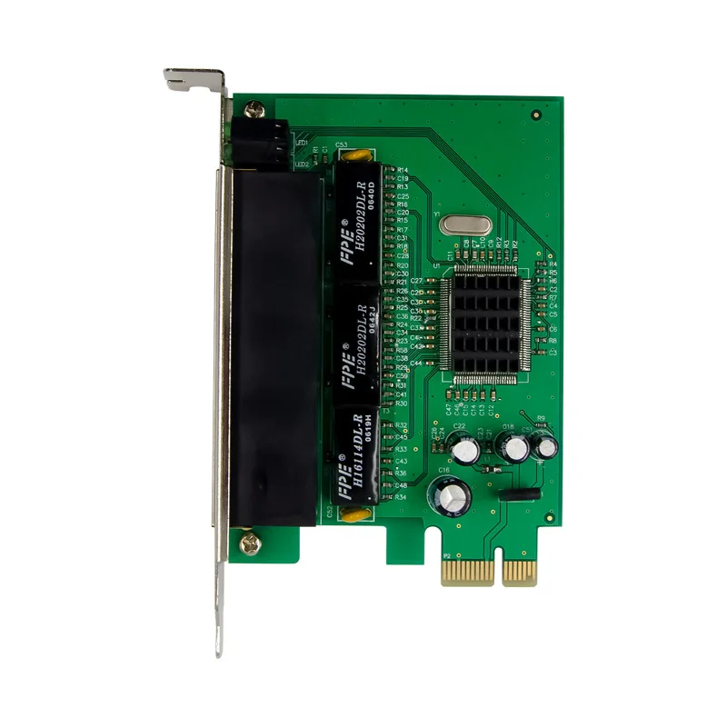 Чип PCIE X1 IC Plus IP175C 5-портовый RJ45 10/100 плата коммутатора Ethernet адаптер