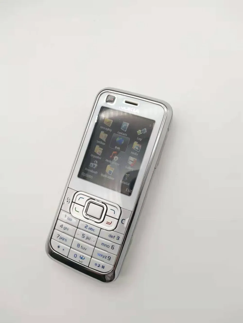 Nokia 6120 классический мобильный телефон разблокированный 6120c 3g смартфон и один год гарантии отремонтированный