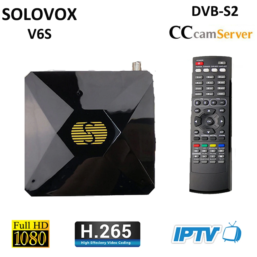 V6S Мини цифровой DVB-S2 спутниковый ресивер Поддержка M3U колеса CCCAM ТВ Xtream Сталкер