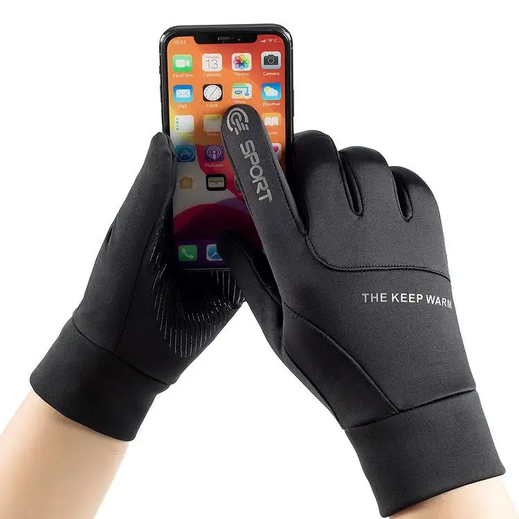 

1 Pair Men Women Waterproof Gloves Touch Screen Autumn Winter Nonslip Gloves for Sports Mountaineering Motorcycle Cycling Skiing