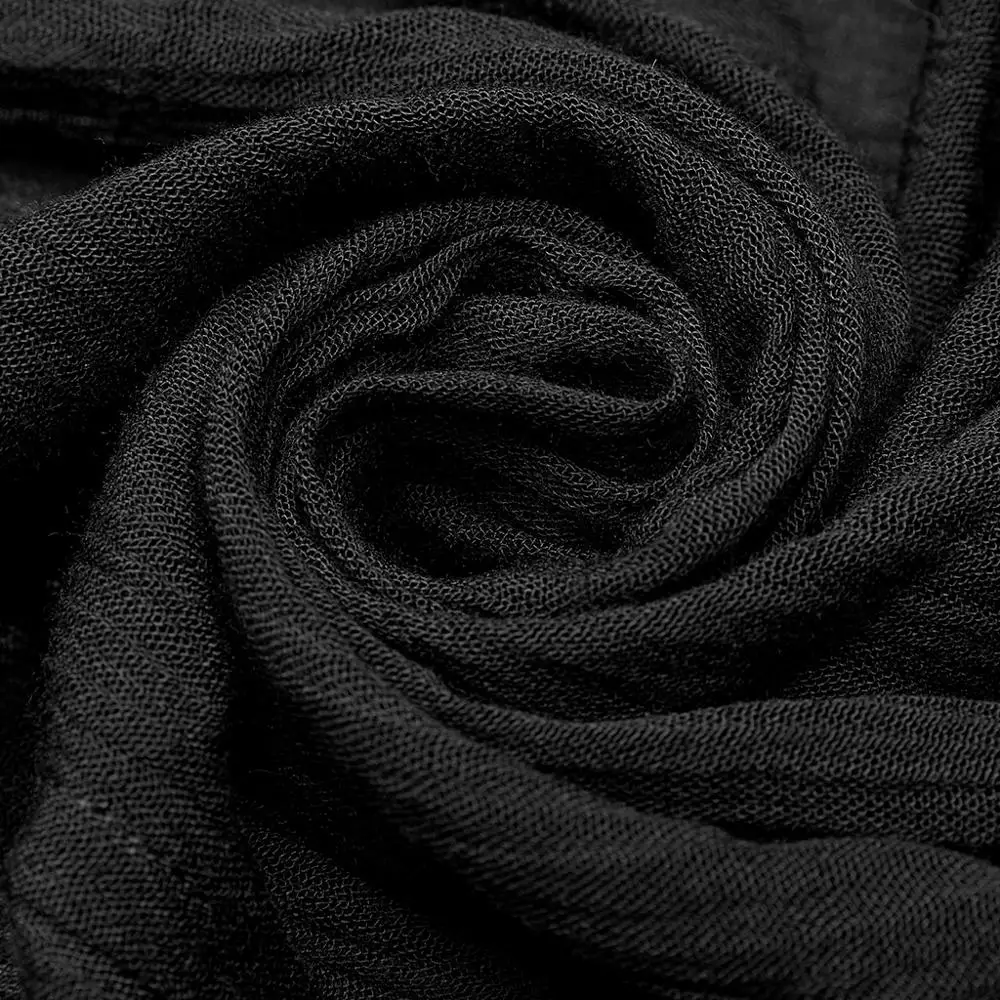 Черный длинный жилет в стиле Панк RAVE японского воина кибер панк будущие войны