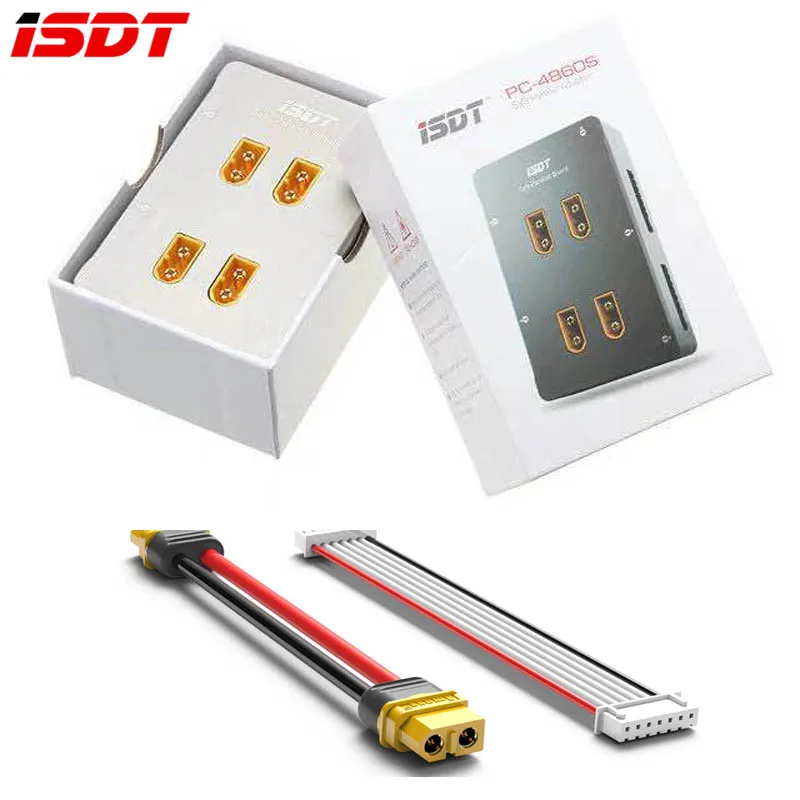 100% Оригинальный ISDT PC 4860S PC4860 1 8S безопасная параллельная плата XT60 CNC зарядная для