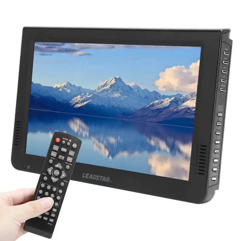 LEADSTAR 10 inch High Definition Television Portable with Bracket 110‑220V US Plug Digital TV | Электроника