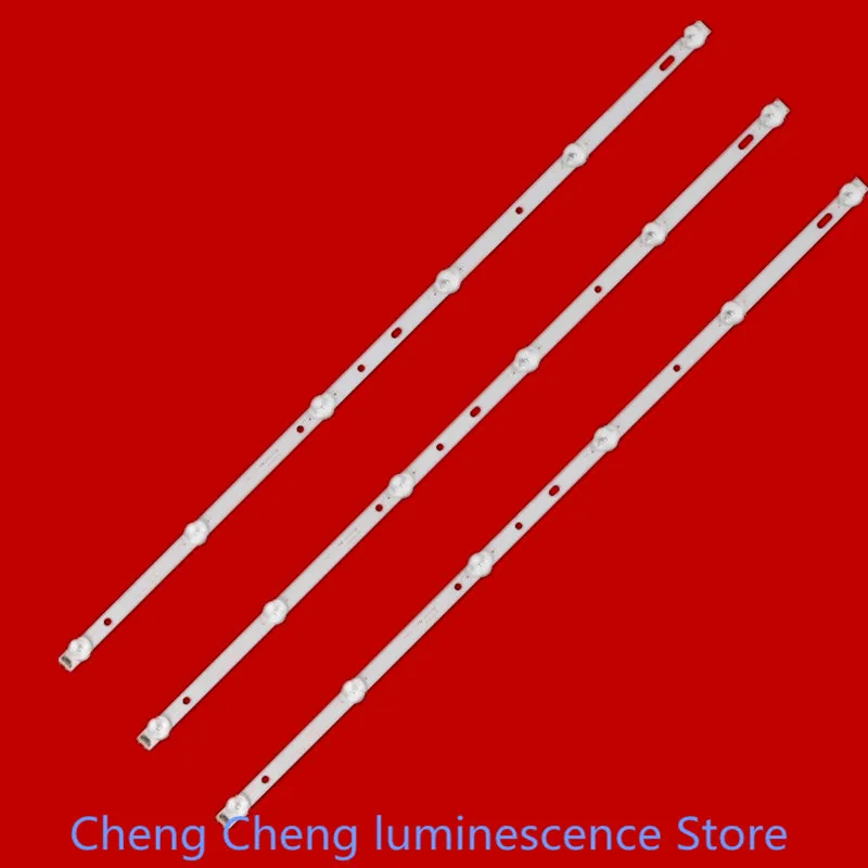 32-дюймовая алюминиевая Новинка 100%, Подсветка ЖК-телевизора для DLED32SLT 3X6 0005 детской яркости 3В 582 мм 3LED