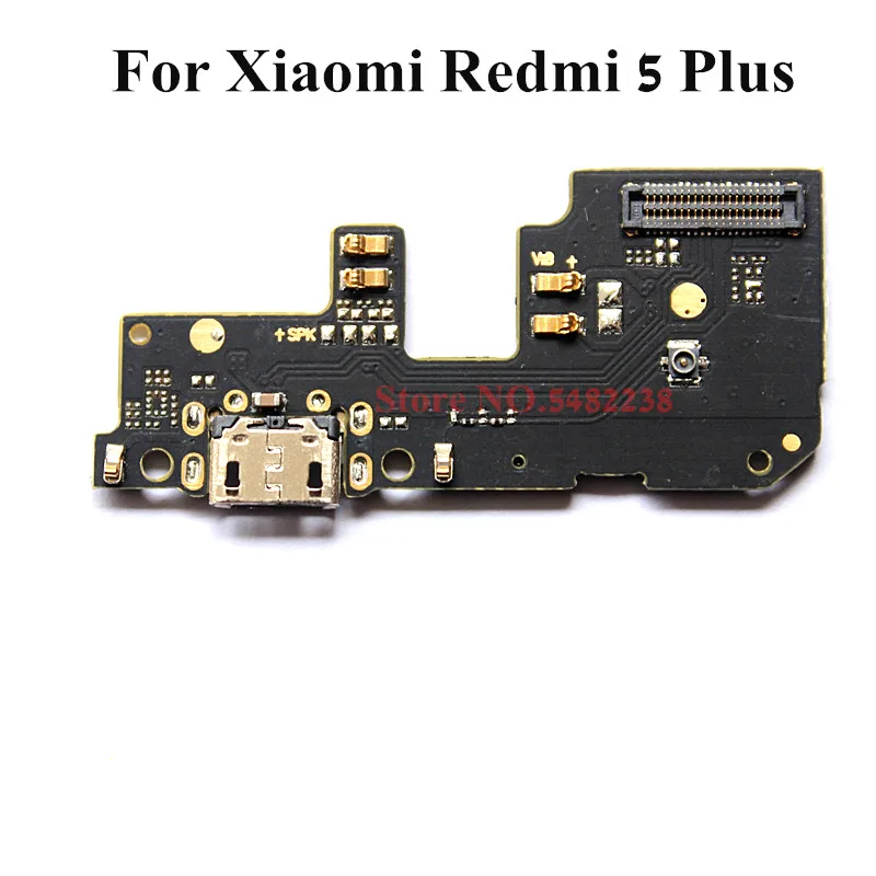 Оригинальный зарядный USB порт гибкий кабель для Xiaomi Redmi 5 Plus P зарядное устройство