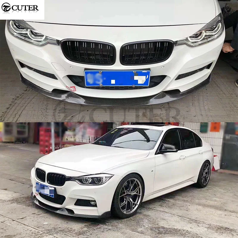 Передний бампер из углеродного волокна для Bmw F30 320i 325i Mt | Автомобили и мотоциклы