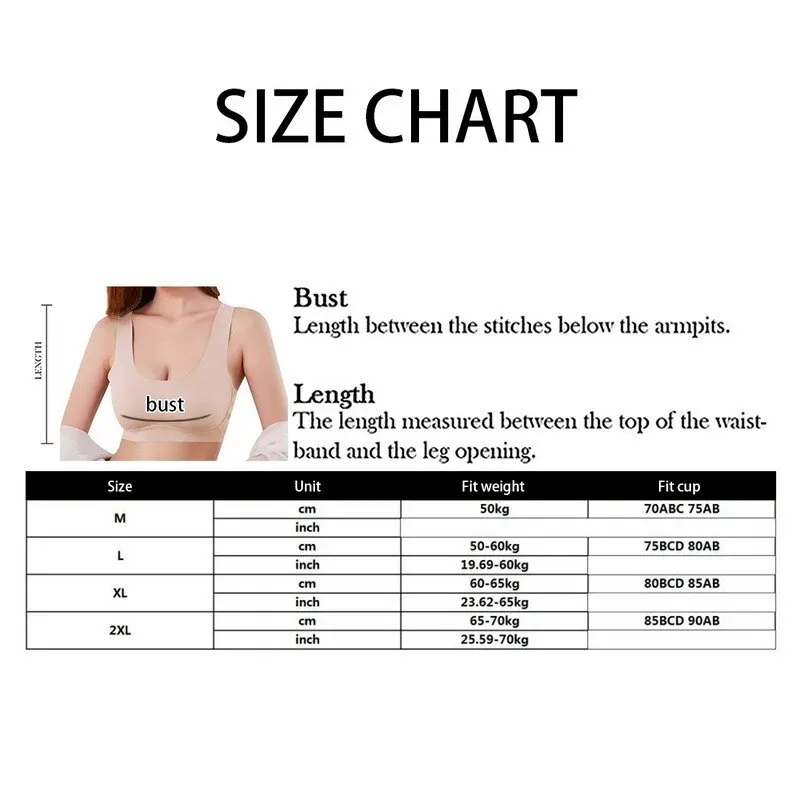 

Fashion Summer Sport Bras For Women Seamless Push Up Bra Wire Free Underwear Tank Tube Top Bralette Brassiere Lingerie Dropship