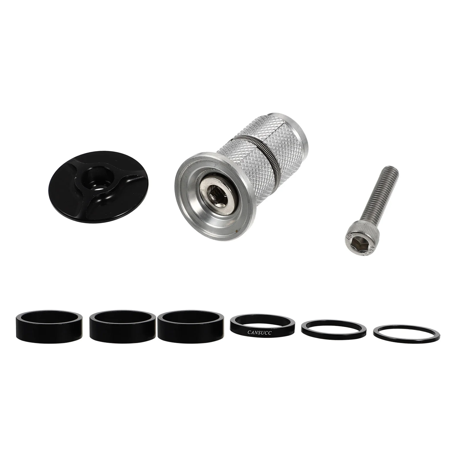 

1 комплект передней вилки, шайба передней вилки, аксессуары для велоспорта, черный цвет