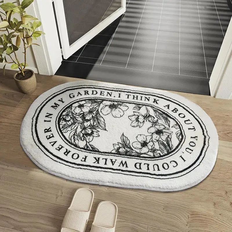 

Bathroom non-slip mat floor mats in the door bathroom door absorbent mats home bedroom carpets bathroom floor mats door mats