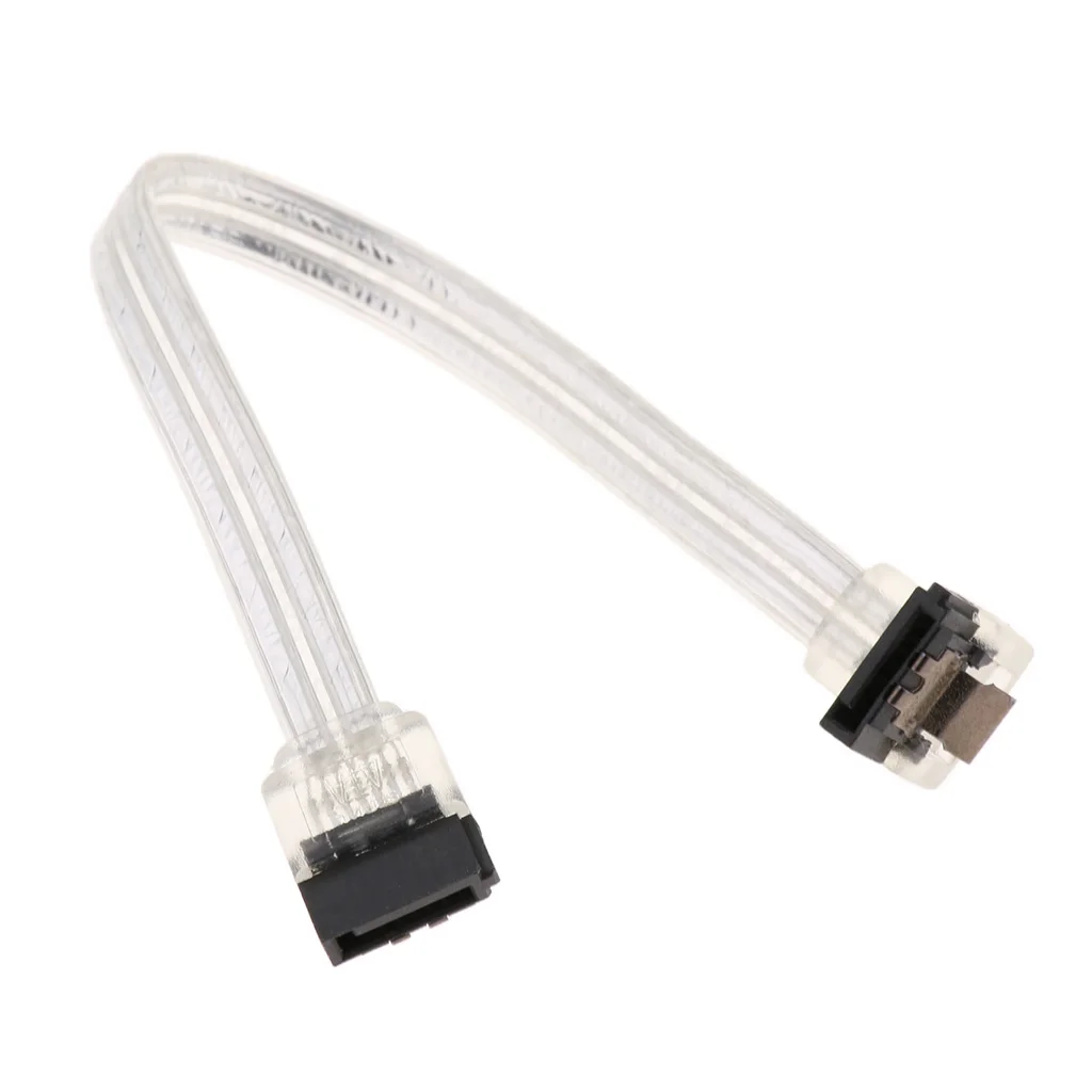 SATA 3 0 кабель для передачи данных 150 мм/6 ''для HDD SSD с блокировкой 26AWG 6 ГБ/сек.