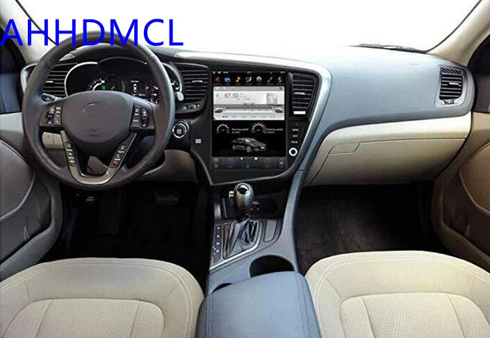 Автомобильный мультимедийный плеер Tesla Style Android стерео GPS для Kia K5 Optima левый руль 2010