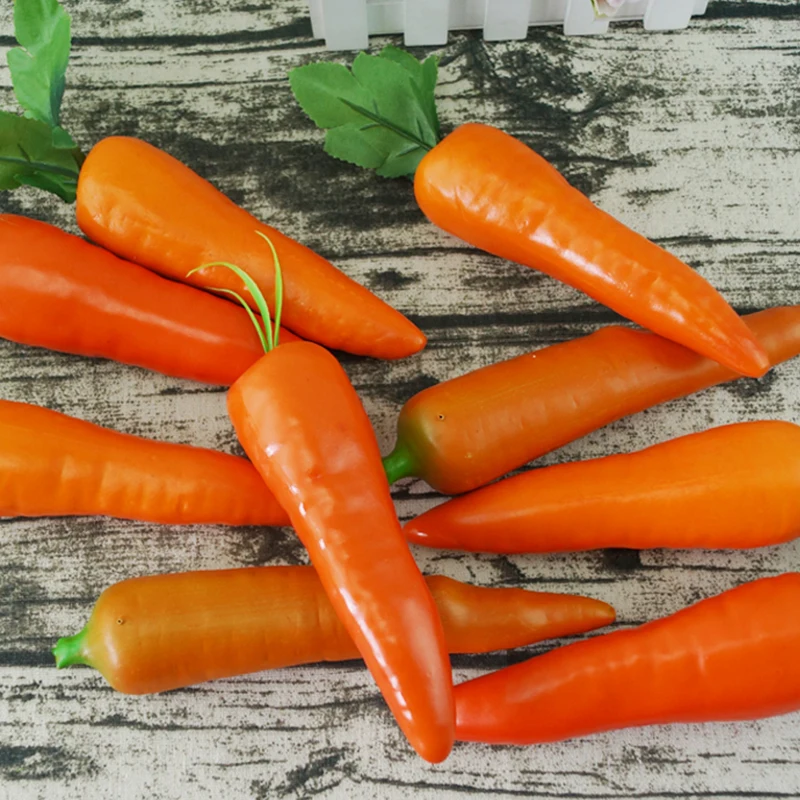 Имитация моркови модель искусственных овощей искусственная пластиковая пена