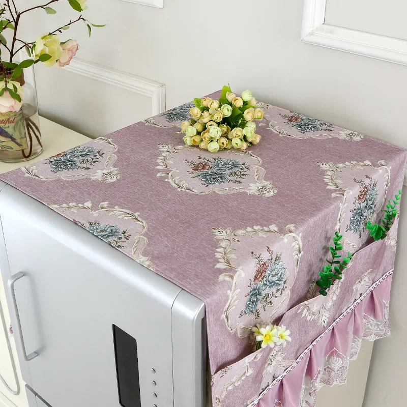 Крышка для холодильника тканевая художественная Одиночная открытая ткань