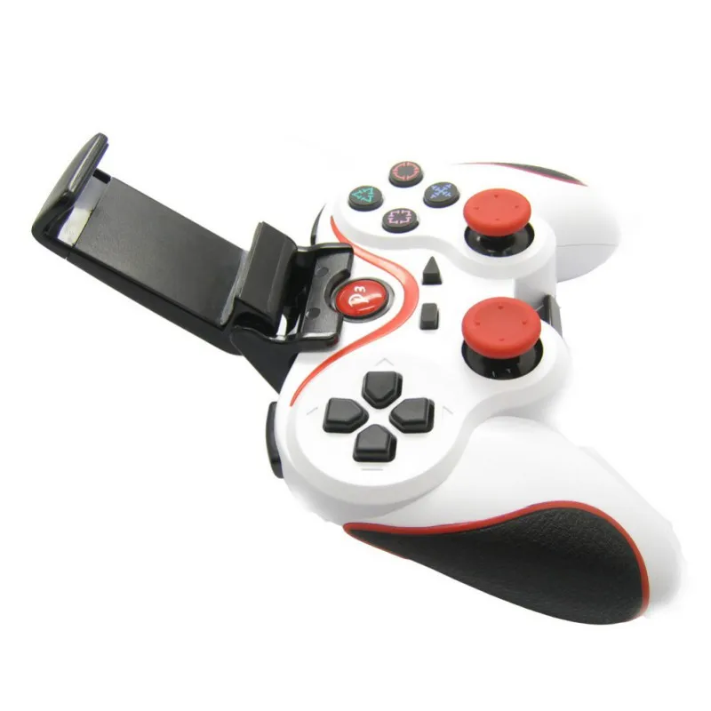 Wireless Joystick Gamepad Game Controller bluetooth BT3.0 For Mobile Phone Tablet TV Box Holder |