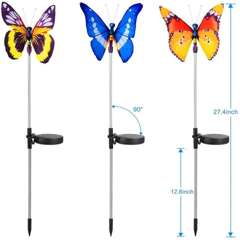 3 шт. водонепроницаемый садовый светильник на солнечной батарее|Ландшафтное