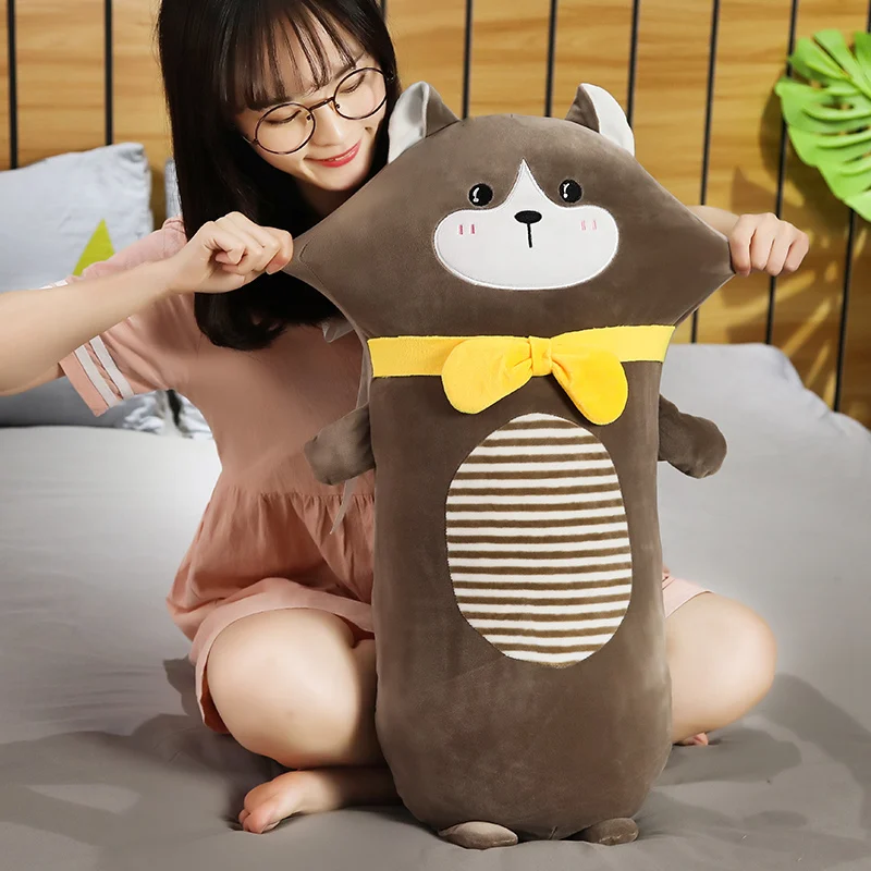 Животные с шарфом подушка для объятий плюшевая игрушка кукла длинные объятия