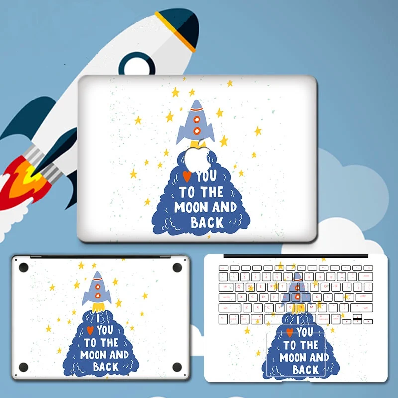 Милый милый стикер для ноутбука Macbook Pro Air 11 13 15 Retina Защитная Наклейка на весь