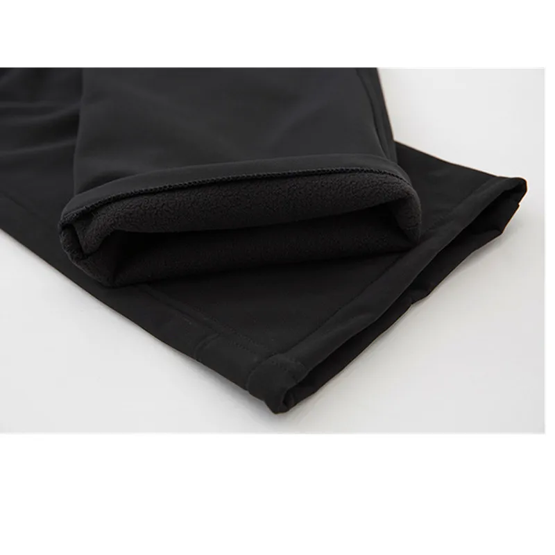 Мужские и женские толстые теплые флисовые мягкие брюки зимние Осенние