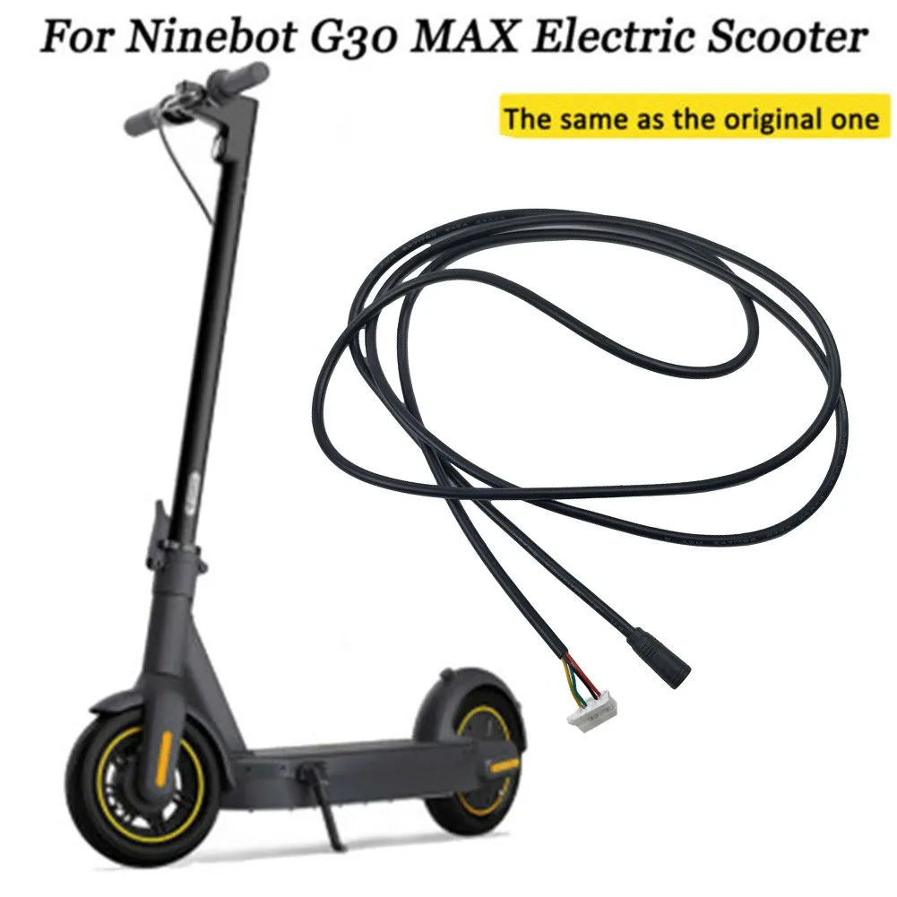 

Control Line Replacement Cable For Ninebot Max G30 Scooter Repair Accessories Black Rubber Durable Electric Scooters Accessories