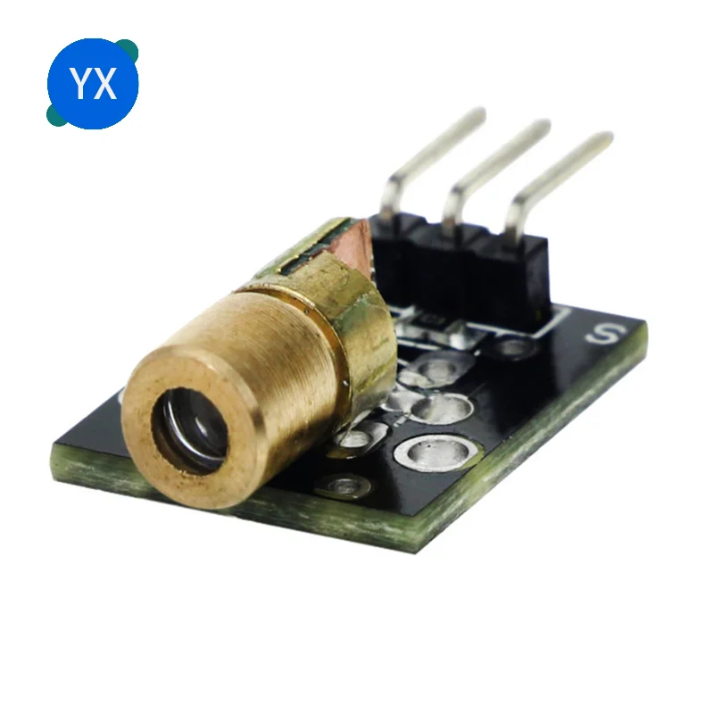 Лазерный сенсорный модуль Arduino 5 шт. 3 в-5 в 650 нм 6 мм мВт красный лазерный точечный