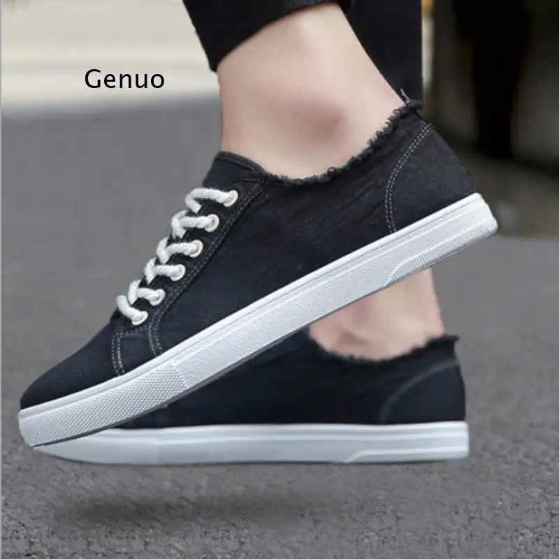 

2021 new spring canvas shoes white shoes sneakers men's casual all-match cloth shoes men's shoes breathable white shoes ZQ0285